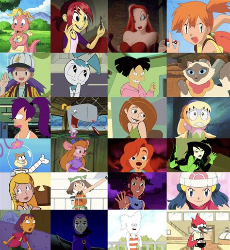 cartoon boobies|These 70 Female Cartoon Characters Have It All